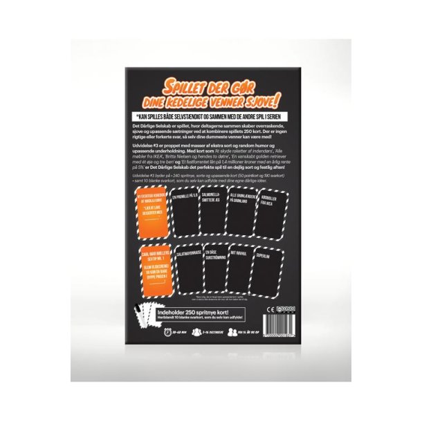 Det Drlige Selskab - Udvidelse #3 Ekstra sorte