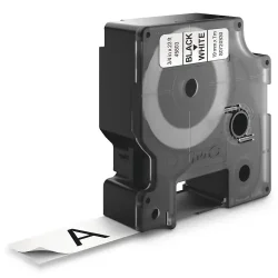 DYMO D1 Tape - 19mm x 7m, Hvid (sort skrift)