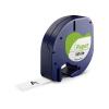 DYMO LetraTag Papirtape - 12mm x 4m, Hvid