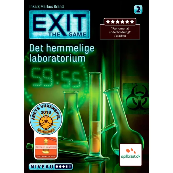 EXIT The Game 2 : Det Hemmelige Laboratorium