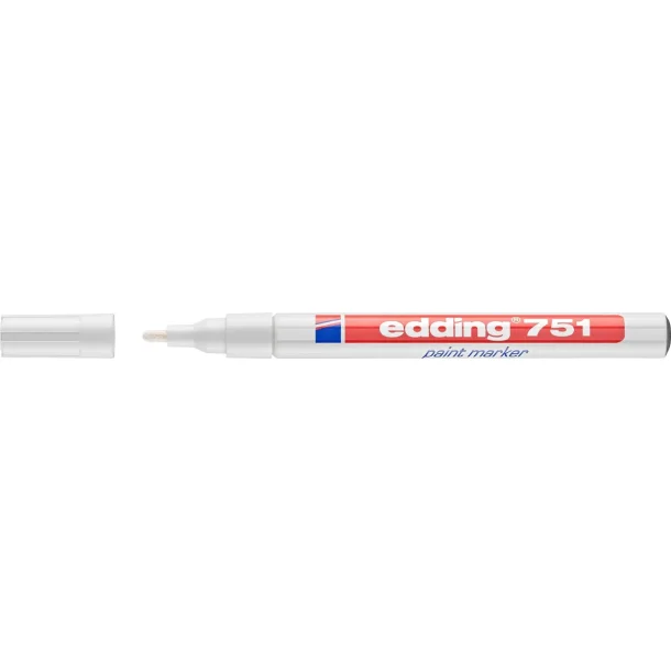 Edding | 751 | hvid |