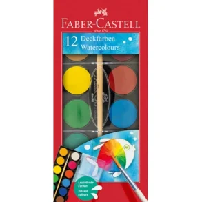 Faber - Castell | D�kfarver akvarel large | 12 farver |