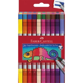Faber-castell tusser tyk/tynd 20 stk.