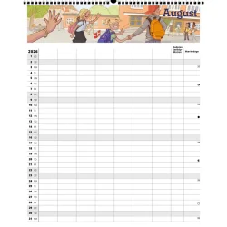 FamilyPlan Skole�rskalender 26/27 7 personer 