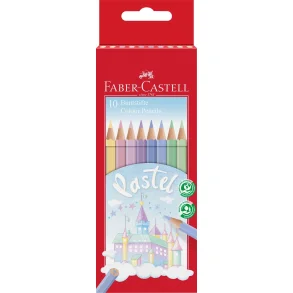 Farveblyant Pastel farver 10 assorteret