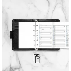Filofax | rsoversig Mini | 2026 | Refill | Engelsk | 