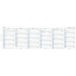 Filofax | rsoversig Mini | 2026 | Refill | Engelsk | 