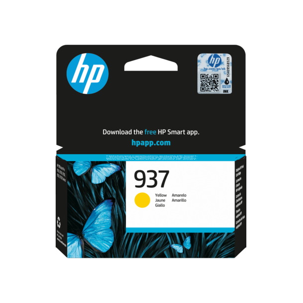 HP 937 Yellow Original Ink Cartridge