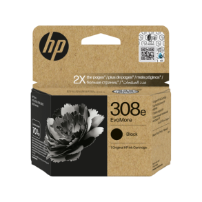 HP 308e EvoMore Black Original Ink Cartridge