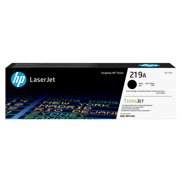 HP 219A Black Original LaserJet Toner Cartridge 1,300 pages