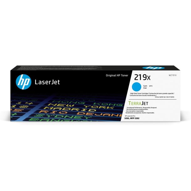 High Yield Cyan Original LaserJet Toner Cartridge 2,500 page