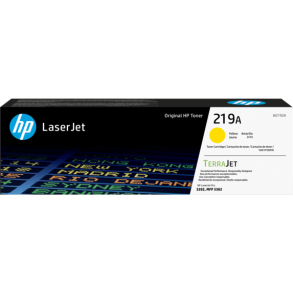 HP 219A Yellow Original LaserJet Toner Cartridge 1,200 pages