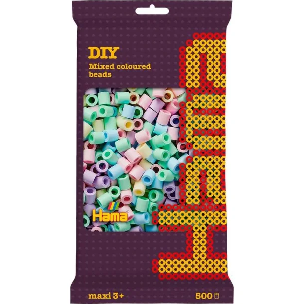 Hama Maxi Perler 500 stk. mix 52