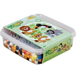 Hama maxi Perler | 600 perler / 2 stift plader |