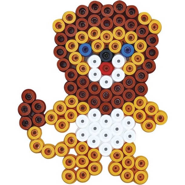 Hama maxi Perler | 600 perler / 2 stift plader |