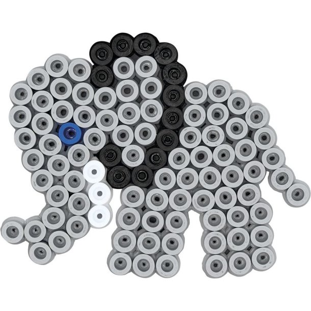 Hama maxi Perler | 600 perler / 2 stift plader |