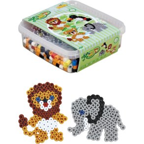 Hama maxi Perler | 600 perler / 2 stift plader |