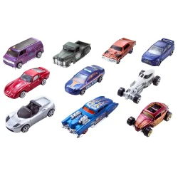Hot Wheels | Basic 10-Pack biler | Assorteret |