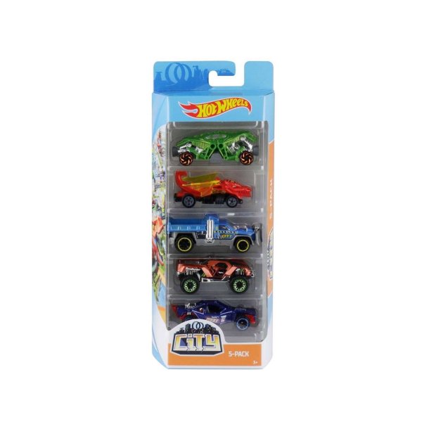 Hot Wheels | Basis 5-pack | assorteret |