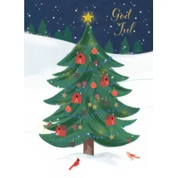 Julekort - julem�rkefonden 10/10 Box 