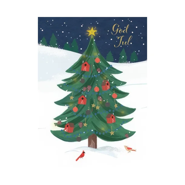 Julekort - julem�rkefonden 10/10 Box 