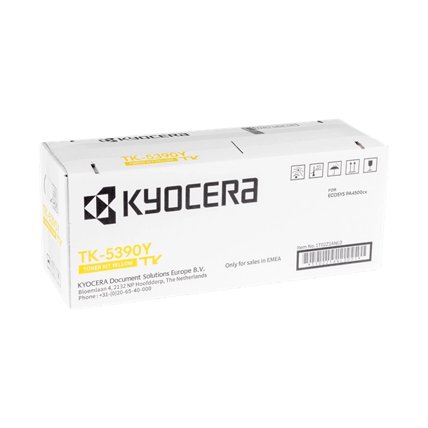 TK-5390Y ECOSYS PA4500cx Yellow Toner 13K