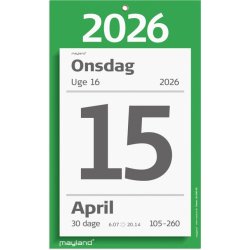 K�mpeafrivningskalender | 2026 |