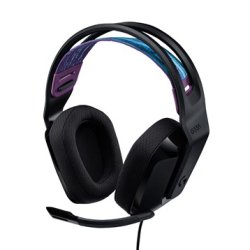 G335 Wired Gaming Headset, Black