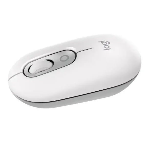 POP Mouse with emoji, White