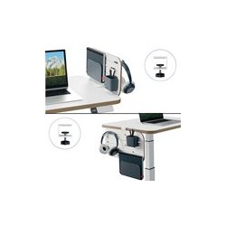 Pegboard organiseringstavle t/skrivebord 42x25cm (4)