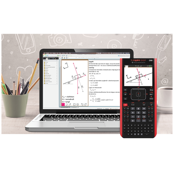 Texas TI-Nspire CX II-T CAS Grafregner