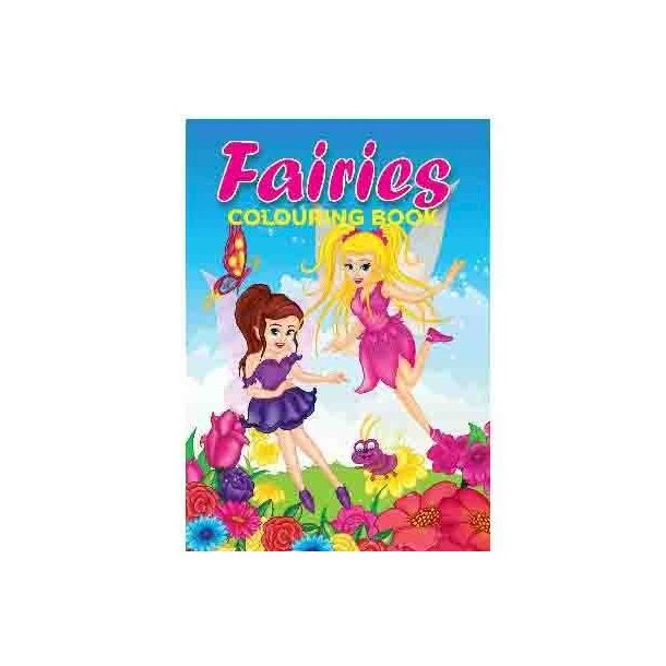 Malebog | A4 Fairies 16 sider |