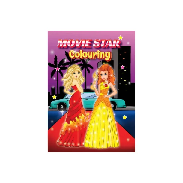 Malebog | A4 Movie Stars 16 sider |