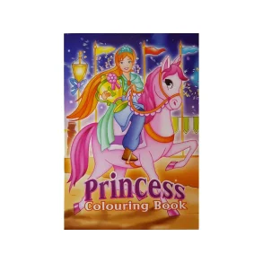 Malebog | A4 Princess & Horses 16 sider |
