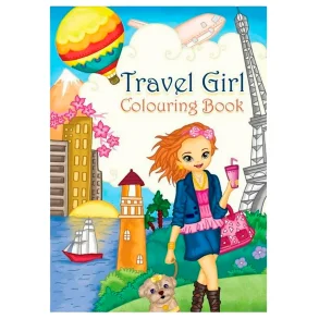 Malebog | A4 Travel Girl 16 sider |
