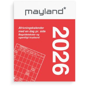 Mayland | Broderikalender m/split | 2026 |