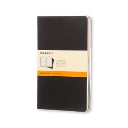 Moleskine Cahier Notatbog | Linjer | Pocket | Sort | 