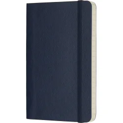 Moleskine Soft Notesbog | Linjer | Pocket | Bl� | 