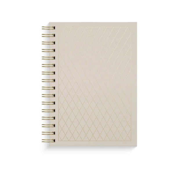 Notebook | Diamond Pattern | A5 | linjer | 