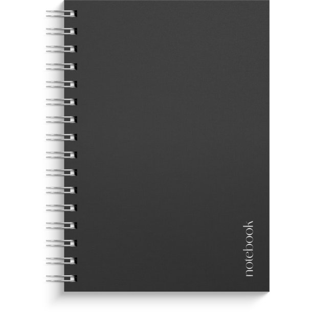 Notebook | Blank | A5 | Black |