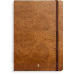 Notebook Deluxe | A5 | Blank | Brown |