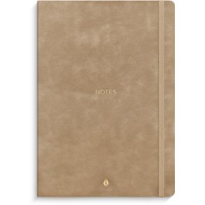 Notebook Deluxe | A5 | Linjer | Beige | 