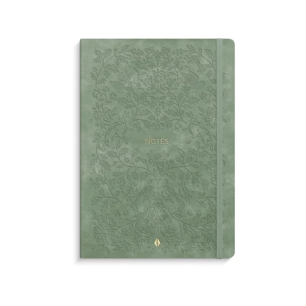Notebook Deluxe | A5 | Linjer | Green Forest |