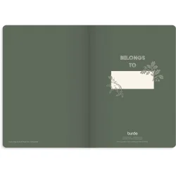 Notebook Deluxe | A5 | Linjer | Green Forest |
