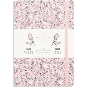 Notebook Deluxe | A5 | Linjer | Twigs | 