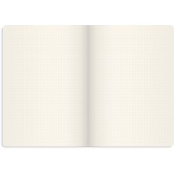 Notebook Deluxe | A5 | Prikker | Brown |