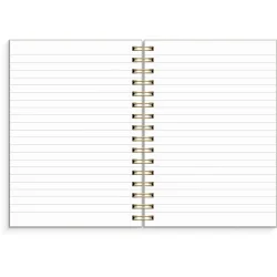 Notebook | Diamond Pattern | A5 | linjer | 