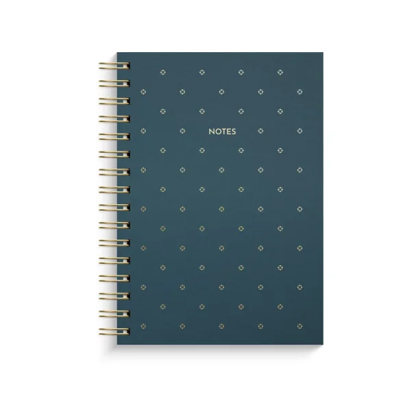 Notebook | Dotted Flowery | A5 | Prikket |