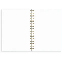 Notebook | Dotted Flowery | A5 | Prikket |