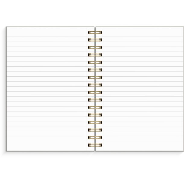 Notebook | Flower Dreams | A5 | Linjer | 